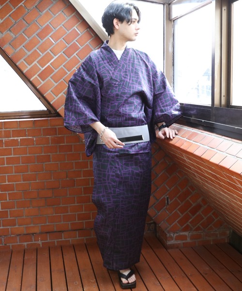 ８(eight)（エイト）の「浴衣 単品（浴衣・メンズ・その他22/X/F/G/R/その他32/その他/N/その他1/その他3/その他28/その他16/その他25/その他6/MD.Gray/その他35/Navy/その他13/J/U/Black/その他21/K/その他9/C/その他11/その他15/その他7/その他18/その他27/その他34/その他10/H/その他20/その他23/その他31/Lilac/O/その他12/L/D/S/V/その他2/その他4/Cobalt/I/Y/Z/その他24/Q/M/その他30/その他33/B/E/その他19/P/その他5/その他29/SHERBET/その他14/その他17/その他26/DK.Grn/その他8/LT.Blue/A/Purple/T/W・LARGE/MEDIUM/X-LARGE）」の9枚目の写真