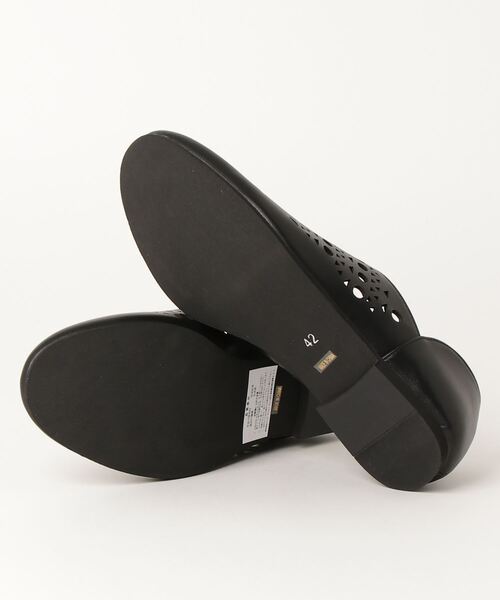 Dedes（デデス）の「Dedes/パンチングスリッポンバブーシュ(5272)（スリッポン・メンズ・ブラック/ダークブラウン/ホワイト・42/44/43/40/41）」の5枚目の写真
