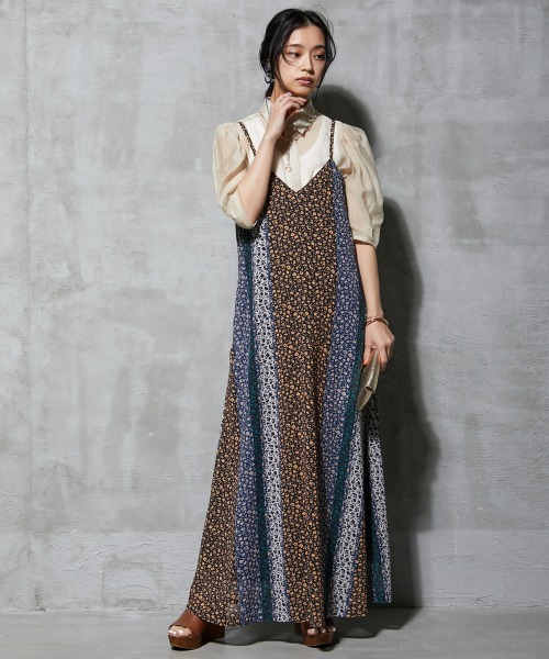 GEVS.（ジェイヴィス）の「＜大きいサイズ＞ シアーパフスリーブブラウス GEVS.（シャツ/ブラウス・レディース・ブラック/クリーム・4L/L/5L/3L/LL）」の22枚目の写真