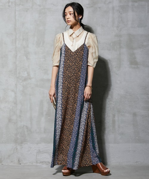 GEVS.（ジェイヴィス）の「＜大きいサイズ＞ シアーパフスリーブブラウス GEVS.（シャツ/ブラウス・レディース・ブラック/クリーム・4L/L/5L/3L/LL）」の21枚目の写真