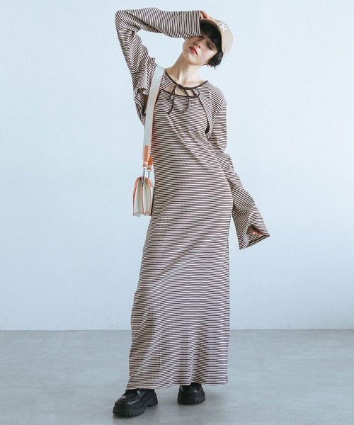 PAGEBOY（ページボーイ）の「アソートボレロ2Pワンピース（ワンピース・レディース・ブラウン系その他/ブラック/グリーン系その他・FREE）」の3枚目の写真