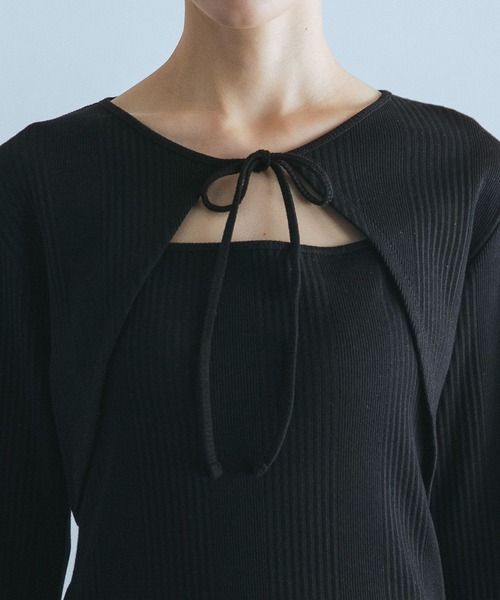 PAGEBOY（ページボーイ）の「アソートボレロ2Pワンピース（ワンピース・レディース・ブラウン系その他/ブラック/グリーン系その他・FREE）」の13枚目の写真