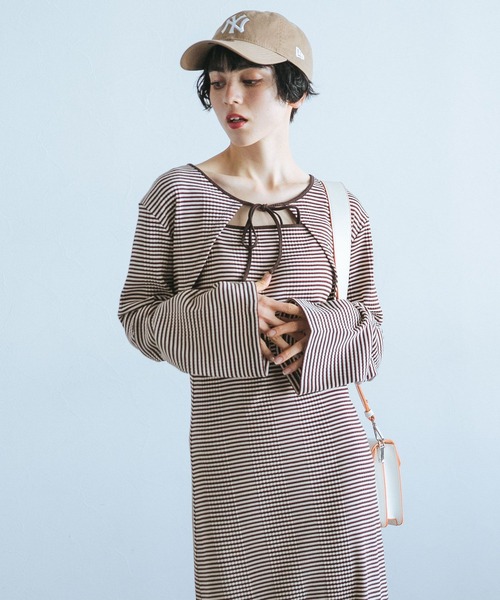 PAGEBOY（ページボーイ）の「アソートボレロ2Pワンピース（ワンピース・レディース・ブラウン系その他/ブラック/グリーン系その他・FREE）」の17枚目の写真