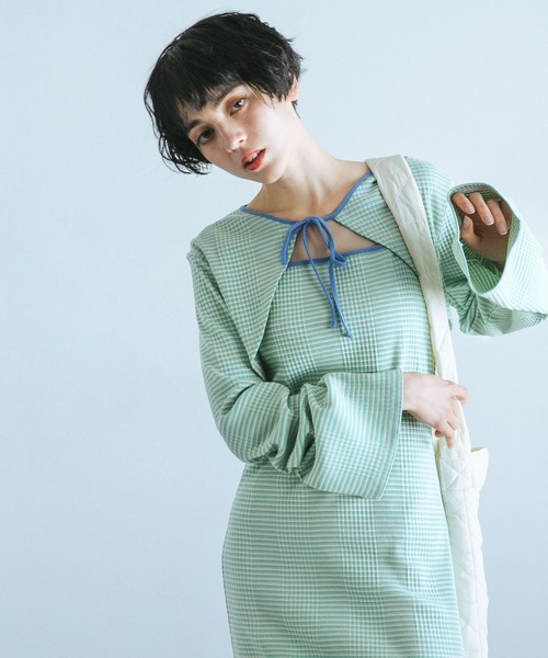 PAGEBOY（ページボーイ）の「アソートボレロ2Pワンピース（ワンピース・レディース・ブラウン系その他/ブラック/グリーン系その他・FREE）」の12枚目の写真