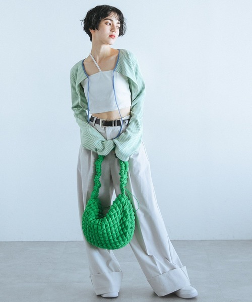 PAGEBOY（ページボーイ）の「アソートボレロ2Pワンピース（ワンピース・レディース・ブラウン系その他/ブラック/グリーン系その他・FREE）」の15枚目の写真