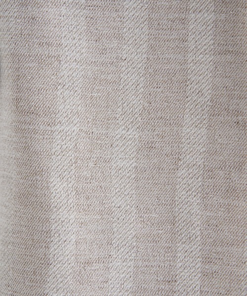 OPULENCE（オーピュレンス）の「ストライプリネン調ジャケット（テーラードジャケット・レディース・ベージュ・FREE）」の3枚目の写真