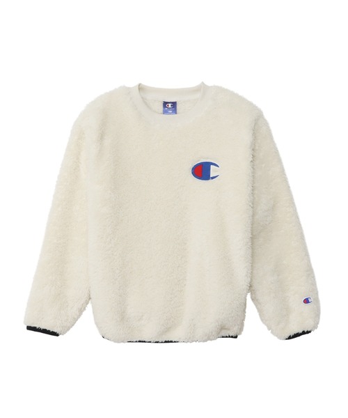 Champion(チャンピオン)の「Champion/チャンピオン CREW NECK SHIRT(その他トップス・キッズ・ネイビー/ブラック/パープル/オフホワイト/チャコールグレー・160/130/150/140)」の3枚目の写真