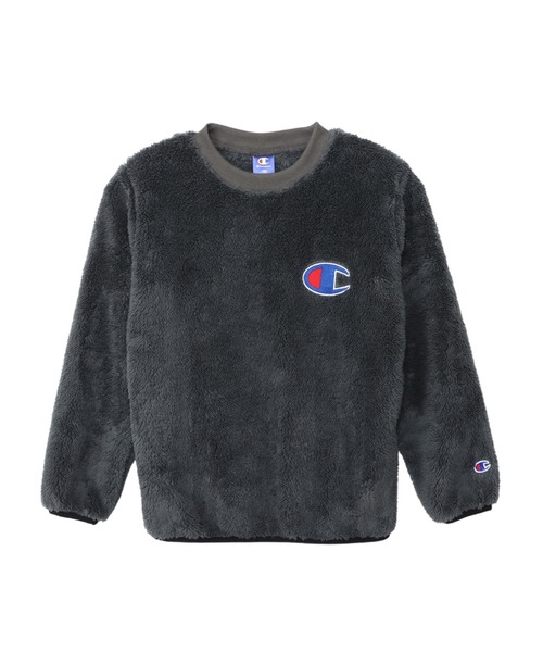 Champion(チャンピオン)の「Champion/チャンピオン CREW NECK SHIRT(その他トップス・キッズ・ネイビー/ブラック/パープル/オフホワイト/チャコールグレー・160/130/150/140)」の1枚目の写真