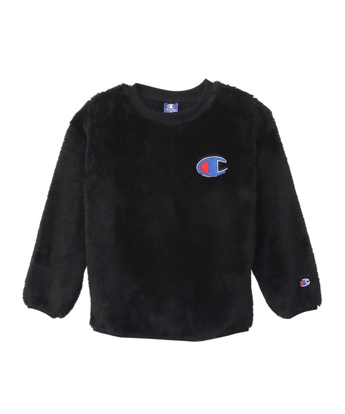 Champion(チャンピオン)の「Champion/チャンピオン CREW NECK SHIRT(その他トップス・キッズ・ネイビー/ブラック/パープル/オフホワイト/チャコールグレー・160/130/150/140)」の4枚目の写真