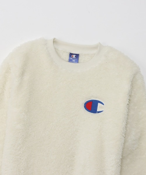 Champion(チャンピオン)の「Champion/チャンピオン CREW NECK SHIRT(その他トップス・キッズ・ネイビー/ブラック/パープル/オフホワイト/チャコールグレー・160/130/150/140)」の9枚目の写真