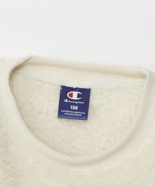 Champion(チャンピオン)の「Champion/チャンピオン CREW NECK SHIRT(その他トップス・キッズ・ネイビー/ブラック/パープル/オフホワイト/チャコールグレー・160/130/150/140)」の10枚目の写真