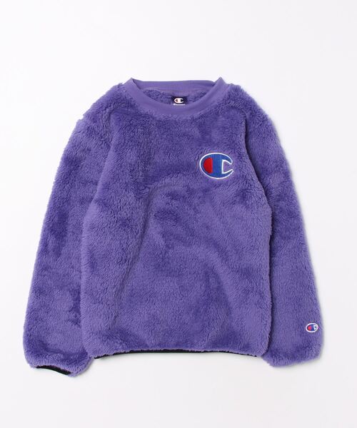 Champion(チャンピオン)の「Champion/チャンピオン CREW NECK SHIRT(その他トップス・キッズ・ネイビー/ブラック/パープル/オフホワイト/チャコールグレー・160/130/150/140)」の7枚目の写真