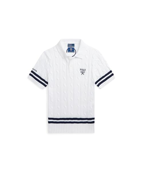 POLO ウィンブルドン ケーブルニット セーター ポロシャツ POLO RALPH LAUREN（ポロ ラルフ ローレン）の「ウィンブルドン