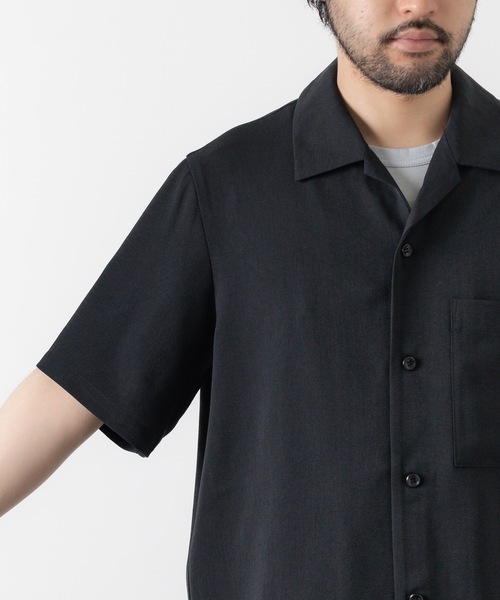 専用出品 ロンハーマン別注 A.P.C. オープンカラーシャツ ブラック S ATTACHMENT（アタッチメント）の「【 直営店・ZOZOTOWN限定 】PE