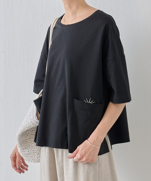 BEARDSLEY（ビアズリー）の「ワールドTシャツ JAPAN（Tシャツ/カットソー・レディース・ブラック・FREE）」の9枚目の写真