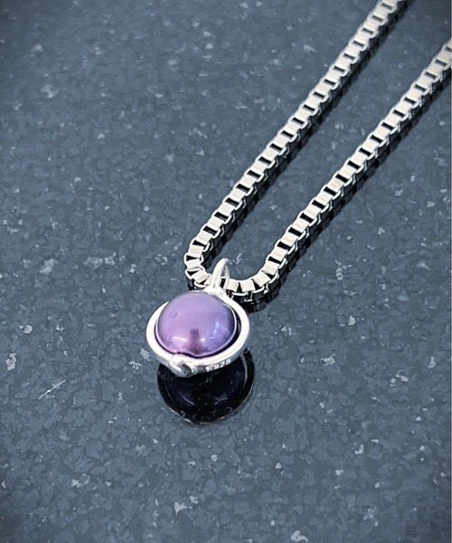 blatto(ブラット)の「【blatto 925silver】925シルバートップ パールモチーフ デザイン ネックレス blat-silnetop-2-2g(ネックレス・メンズ・シルバー系その他2/シルバー/シルバー系その他/シルバー系その他3・ONE SIZE)」の4枚目の写真