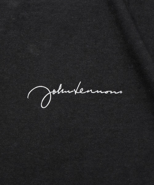 ＋81BRANCA（ハチイチブランカ）の「+81BRANCA/ハチイチブランカ John Lennon sign&photo big tee Tシャツ グラフィックＴシャツ（Tシャツ/カットソー・レディース・ホワイト/ブラック・FREE）」の7枚目の写真