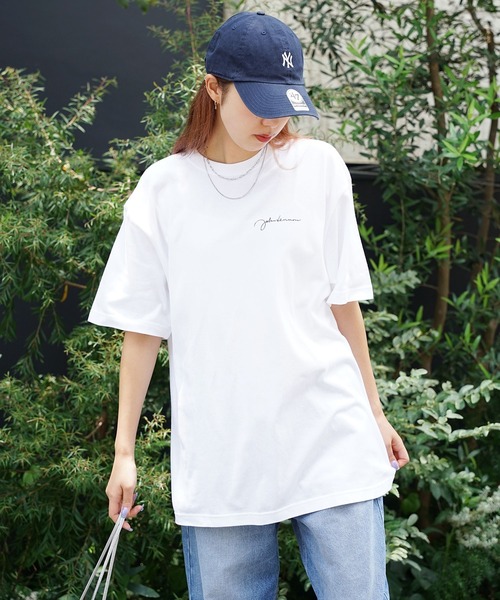 ＋81BRANCA（ハチイチブランカ）の「+81BRANCA/ハチイチブランカ John Lennon sign&photo big tee Tシャツ グラフィックＴシャツ（Tシャツ/カットソー・レディース・ホワイト/ブラック・FREE）」の13枚目の写真