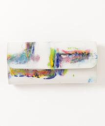 macromauro（マクロマウロ）の「【macromauro】paint wallet long / multi（財布）」