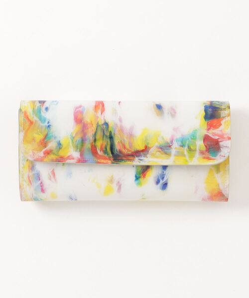 macromauro(マクロマウロ)の「【macromauro】paint wallet long / multi(財布・メンズ・A/B/F/H/G/E/C/D・FREE)」の6枚目の写真