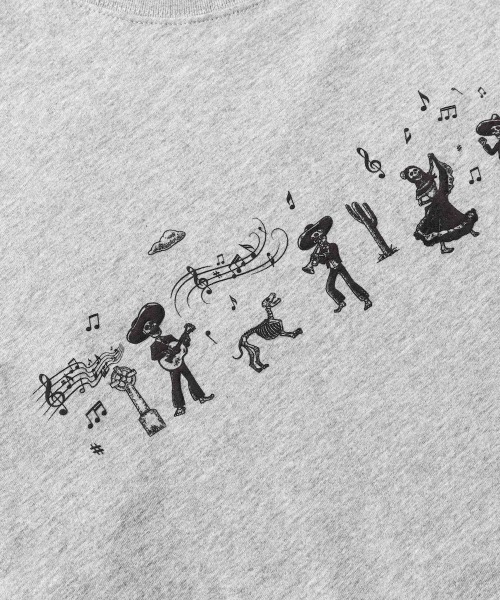 rehacer（レアセル）の「rehacer : Eternity Parade Wide S/S /  エタニティーパレード ワイドシルエット  カットソー（Tシャツ/カットソー・メンズ・グレー/ブラック/ホワイト・SMALL/MEDIUM/LARGE/X-LARGE）」の18枚目の写真
