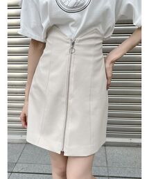 EATME | フロントZIPミニスカート(スカート)