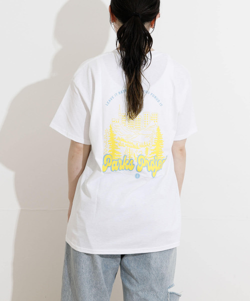 THE GOODLAND MARKET（ザグッドランドマーケット）の「『別注』PARKS PROJECT×TGM CITY T-SHIRTS（Tシャツ/カットソー・メンズ・ホワイト・MEDIUM/LARGE）」の9枚目の写真