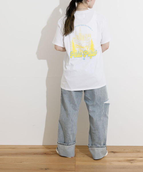 THE GOODLAND MARKET（ザグッドランドマーケット）の「『別注』PARKS PROJECT×TGM CITY T-SHIRTS（Tシャツ/カットソー・メンズ・ホワイト・MEDIUM/LARGE）」の12枚目の写真