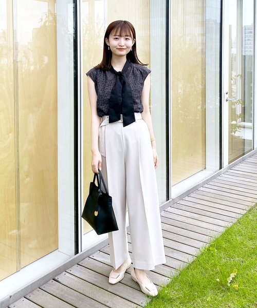 index（インデックス）の「◆【低反発クッション/1.5cmヒール】デザインフラットパンプス（その他シューズ・レディース・ブラック/ブラック系1/ベージュ・02/03）」の18枚目の写真