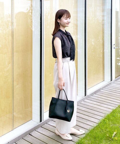 index（インデックス）の「◆【低反発クッション/1.5cmヒール】デザインフラットパンプス（その他シューズ・レディース・ブラック/ブラック系1/ベージュ・02/03）」の19枚目の写真