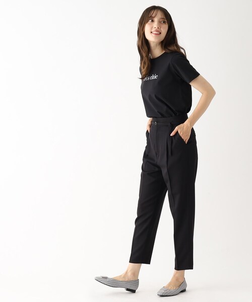 index（インデックス）の「◆【低反発クッション/1.5cmヒール】デザインフラットパンプス（その他シューズ・レディース・ブラック/ブラック系1/ベージュ・02/03）」の9枚目の写真