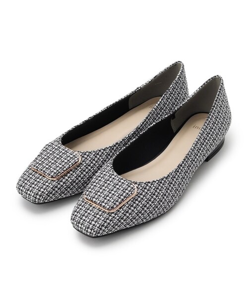 index（インデックス）の「◆【低反発クッション/1.5cmヒール】デザインフラットパンプス（その他シューズ・レディース・ブラック/ブラック系1/ベージュ・02/03）」の11枚目の写真