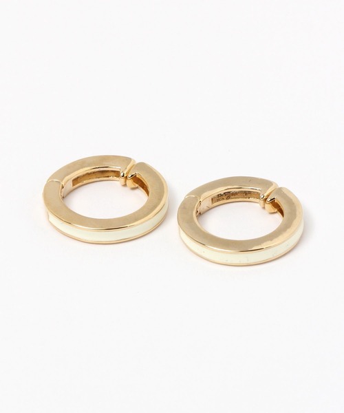 niko and...（ニコアンド）の「カラーアーチカフイヤリング（イヤリング・レディース・グリーン/ホワイト/オレンジ・0）」の2枚目の写真