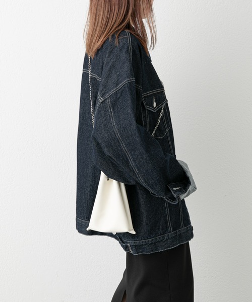 COLONY 2139（コロニートゥーワンスリーナイン）の「ハトメ巾着2WAYバッグ（ショルダーバッグ・レディース・ブルー/オフホワイト/ブラック/ブラウン・FREE）」の9枚目の写真