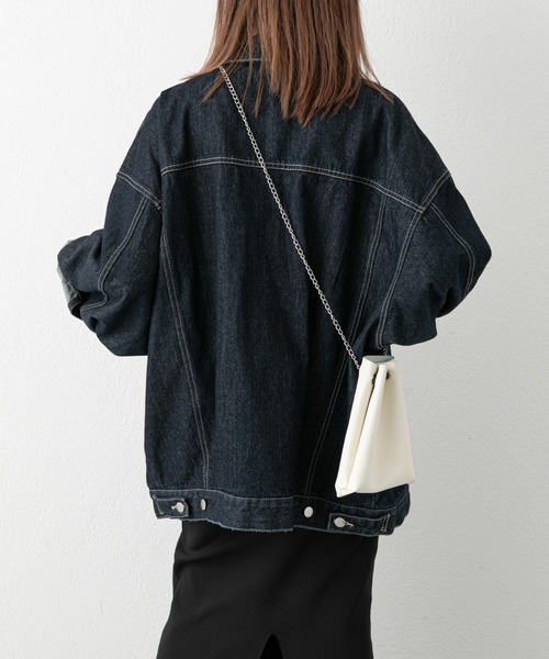 COLONY 2139（コロニートゥーワンスリーナイン）の「ハトメ巾着2WAYバッグ（ショルダーバッグ・レディース・ブルー/オフホワイト/ブラック/ブラウン・FREE）」の10枚目の写真