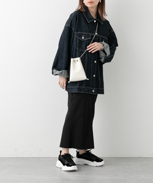 COLONY 2139（コロニートゥーワンスリーナイン）の「ハトメ巾着2WAYバッグ（ショルダーバッグ・レディース・ブルー/オフホワイト/ブラック/ブラウン・FREE）」の12枚目の写真