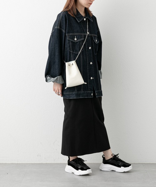 COLONY 2139（コロニートゥーワンスリーナイン）の「ハトメ巾着2WAYバッグ（ショルダーバッグ・レディース・ブルー/オフホワイト/ブラック/ブラウン・FREE）」の13枚目の写真