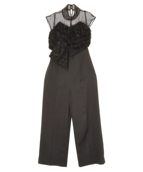LAGUNAMOON(ラグナムーン)の「LADYカットジャガードベアパンツドレス(パンツドレス・レディース・ブラック/ベージュ・SMALL/MEDIUM)」の15枚目の写真