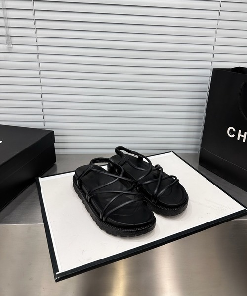 EPICKS（エピックス）の「レースアップサンダル（サンダル・レディース・アイボリー/ブラック・40/38/36）」の10枚目の写真