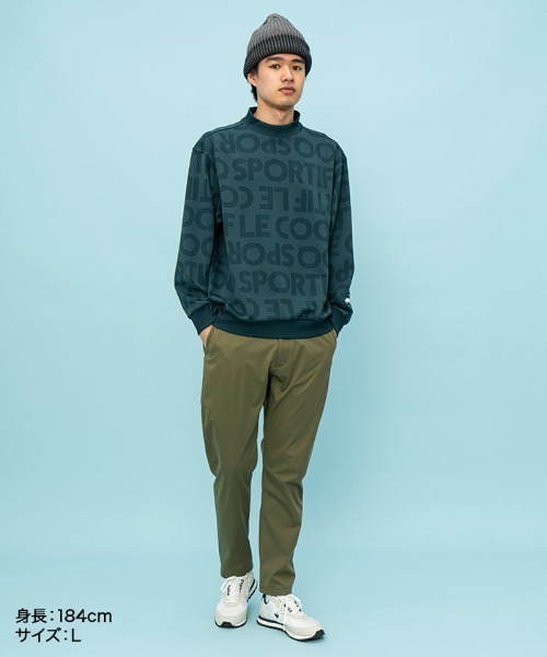 le coq sportif(ルコックスポルティフ)の「ニットキャップ(ニットキャップ/ビーニー・メンズ・グレー/ベージュ/ブラック・F)」の4枚目の写真