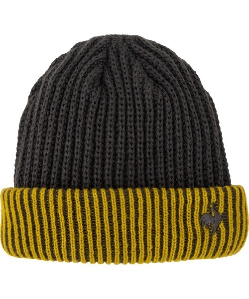 le coq sportif(ルコックスポルティフ)の「ニットキャップ(ニットキャップ/ビーニー・メンズ・グレー/ベージュ/ブラック・F)」の8枚目の写真
