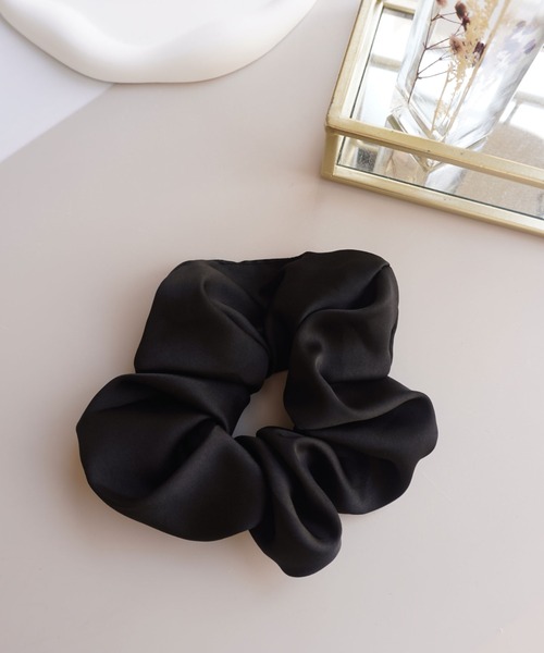 セール】【 ammy. / エイミードット 】 サテン くすみカラー ビッグ