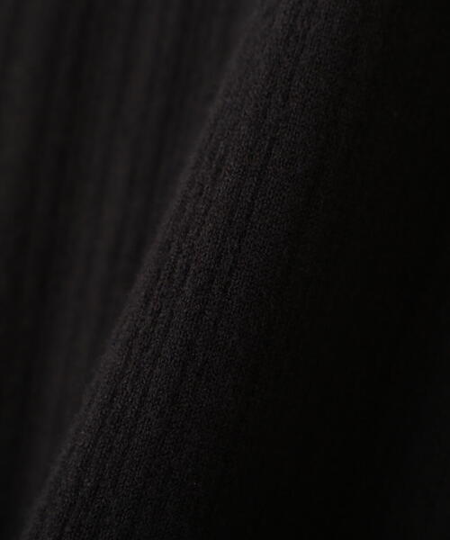 PROPORTION BODY DRESSING（プロポーションボディドレッシング）の「フリルスリーブランダムリブニット / 1213270910（ニット/セーター・レディース・ブラック/パープル/グレー・SMALL/MEDIUM）」の10枚目の写真