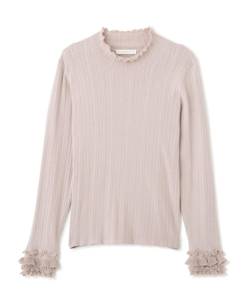 PROPORTION BODY DRESSING（プロポーションボディドレッシング）の「フリルスリーブランダムリブニット / 1213270910（ニット/セーター・レディース・ブラック/パープル/グレー・SMALL/MEDIUM）」の17枚目の写真