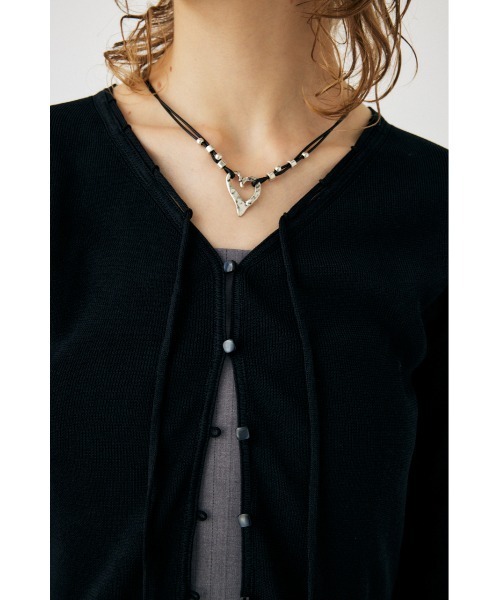 MOUSSY（マウジー）の「LOOP ACCENT KNIT カーディガン
