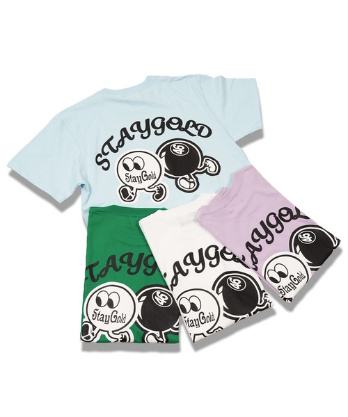 STAY GOLD(ステイゴールド)の「【STAYGOLD】ビリヤード バックプリント Tシャツ / Billiard Back Print T-shirt(Tシャツ/カットソー・メンズ・ホワイト/ライトパープル/ライトブルー/グリーン・M/L)」の5枚目の写真