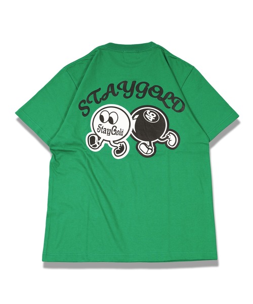 STAY GOLD(ステイゴールド)の「【STAYGOLD】ビリヤード バックプリント Tシャツ / Billiard Back Print T-shirt(Tシャツ/カットソー・メンズ・ホワイト/ライトパープル/ライトブルー/グリーン・M/L)」の14枚目の写真