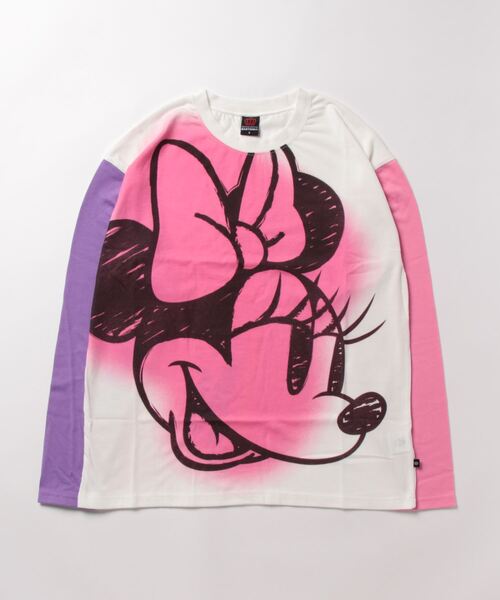Disney(ディズニー)の「親子お揃い ディズニー クレイジー切替ロンT 8747A(Tシャツ/カットソー・レディース・ブラック×レッド/その他9・XL/L/M/S)」の8枚目の写真