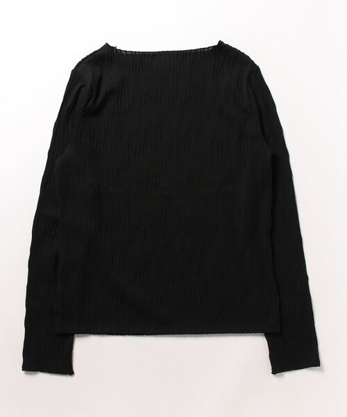 LATINA(ラティーナ)の「ウェーブストライプメロウトップス(Tシャツ/カットソー・レディース・ブラウン/ブラック・FREE)」の17枚目の写真