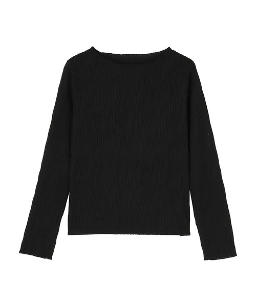 LATINA(ラティーナ)の「ウェーブストライプメロウトップス(Tシャツ/カットソー・レディース・ブラウン/ブラック・FREE)」の15枚目の写真